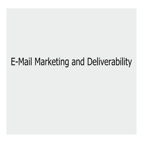 Email Marketing