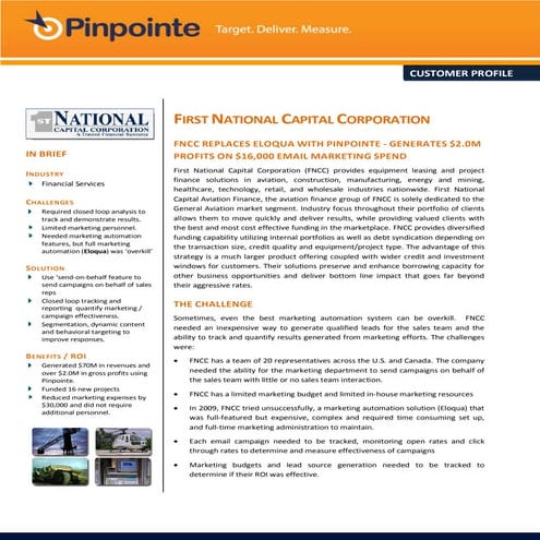 Email Marketing Case Study: FNCC Earns $2M on $16k email marketing budget