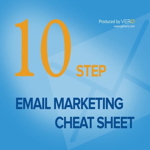 10 Step Email Marketing Cheat Sheet