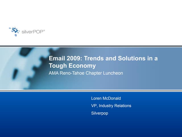 Email Marketing Trends 2009