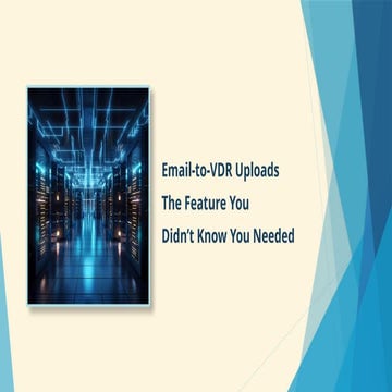 Faster Document Sharing with Email Upload Integration | PPTX