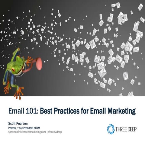 Email 101 Webinar Presentation