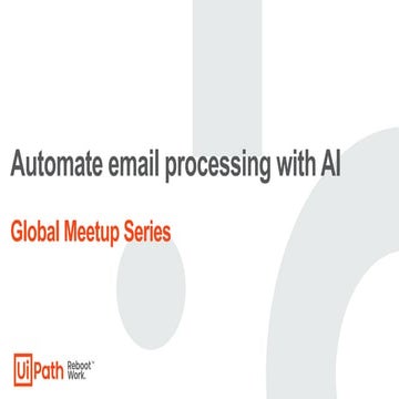 Automate email processing with AI