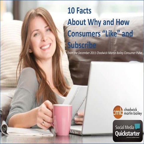 10 Facts About Why and How Consumers "Like" and Subscribe