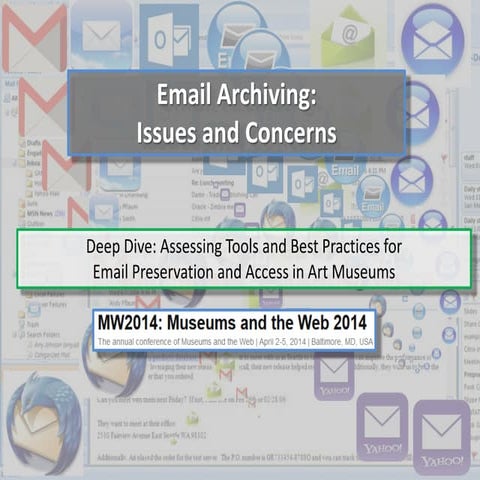 Email Archiving Concerns Lightning Talk MW 2014