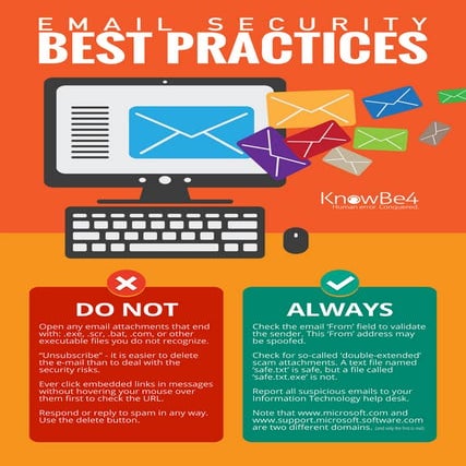 Email Security Best Practices | PDF image.