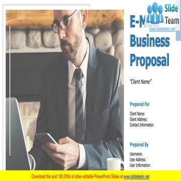 E Mail Business Proposal PowerPoint Presentation Slides