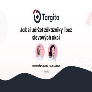 E-mail Date #4: Barbora Šmídová - Jak si udržet zákazníka bez slevových kuponů