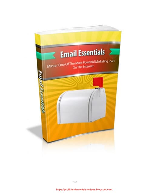 Email essentials