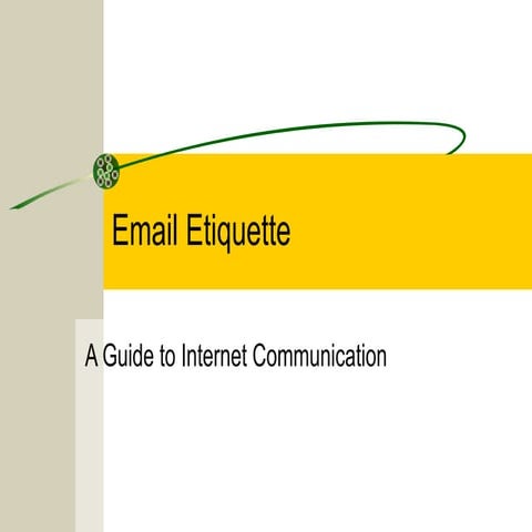 Email Etiquette | PPTX