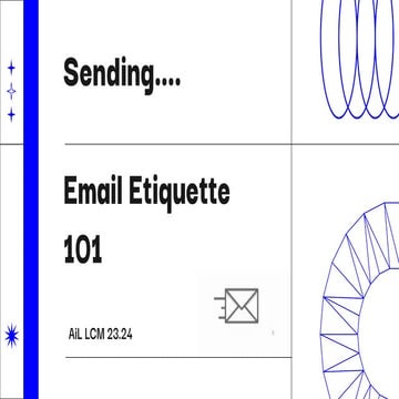 Email Etiquette and professionalism in work settings | PDF