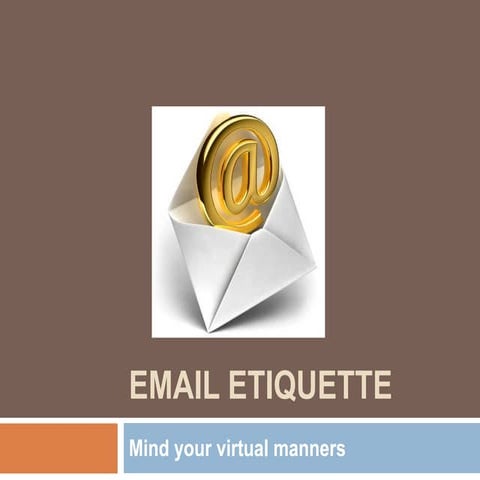 Email Etiquette - High Calibre League