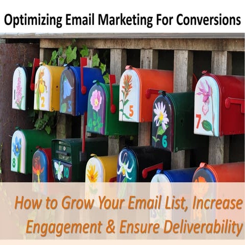 Optimizing Email Marketing For Conversions