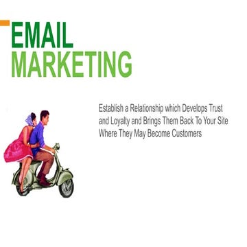 The Truth About Email Marketing It's A Long Term Relationship. 