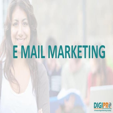 E mail marketing