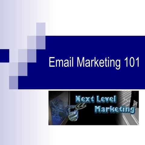 Email Marketing 101