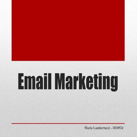 Email marketing 