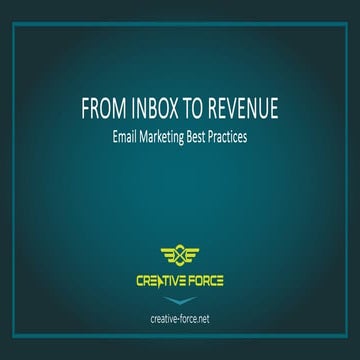 From Inbox to Revenue: Email Marketing Best Practices