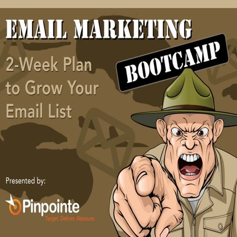 Email Marketing Bootcamp: 2-Week Plan to Grow Your Email List