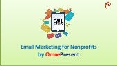 Email marketing for non profits