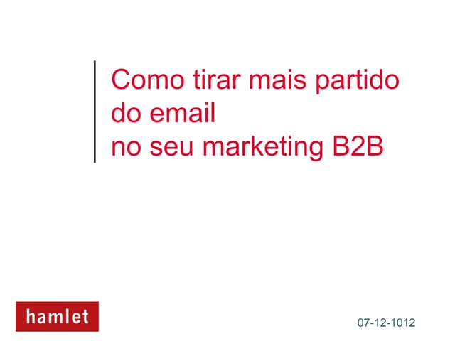 10 sugestões para escrever cartas de venda B2B