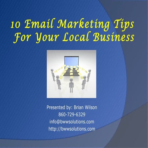 Email Marketing Presentation