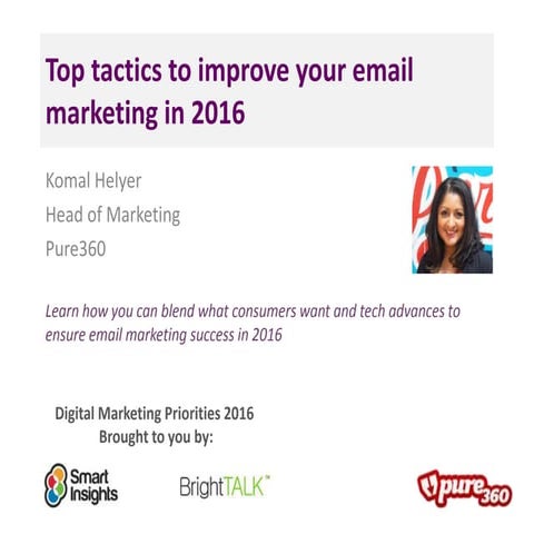 Email marketing trends 2016  