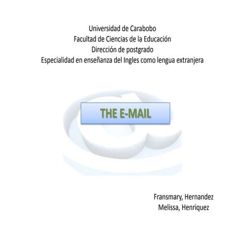 THE E-MAIL