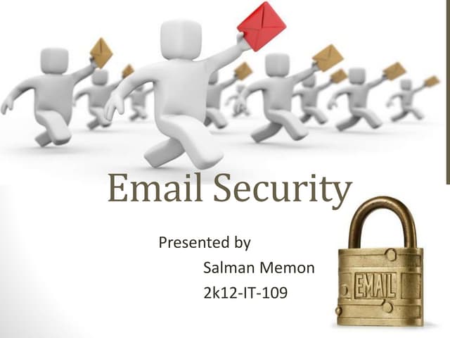 Email security - Netwroking 
