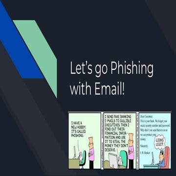 Let's go Phishing with Email!
