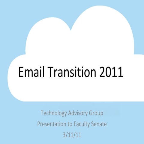 Email Transition