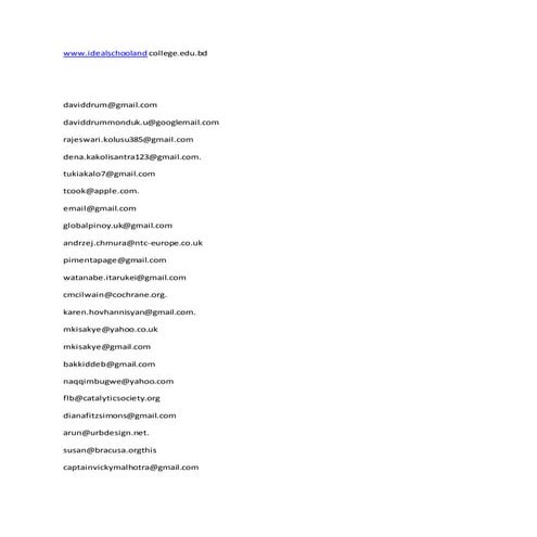 Email collect | DOCX