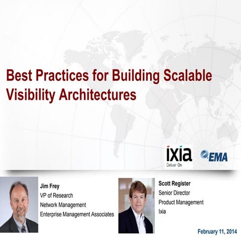 Best Practices for Building Scalable Visibility Architectures