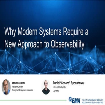 Why Modern Systems Require a New Approach to Observability