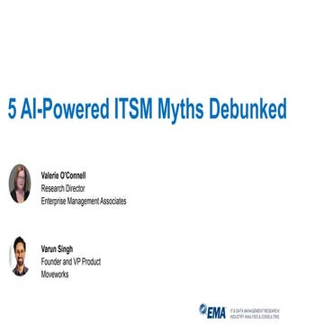 5 AI-Powered ITSM Myths Debunked