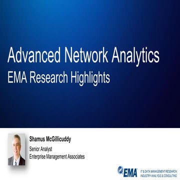 Advanced Network Analytics: Applying Machine Learning and More to Network Eng...