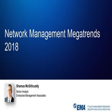 Network Management Megatrends 2018