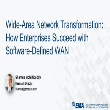 Wide-Area Network Transformation: How Enterprises Succeed with Software-Defin...