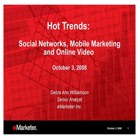 E Marketer Webinar Hot Trends 10 3 08