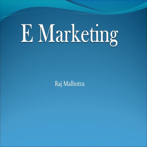 E marketing