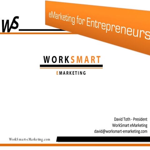 eMarketing for Entpreneurs
