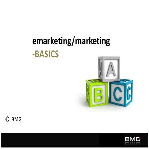 Emarketing marketing basics
