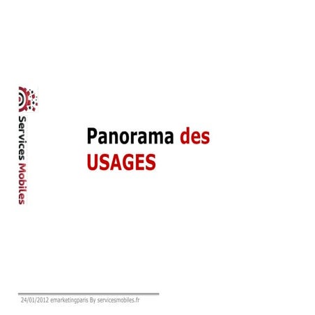 The Mobile Landscape in France and Europe