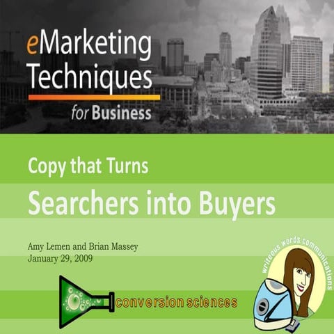 Copy That Turns Searchers into Buyers