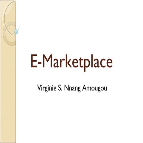 eMarketplace
