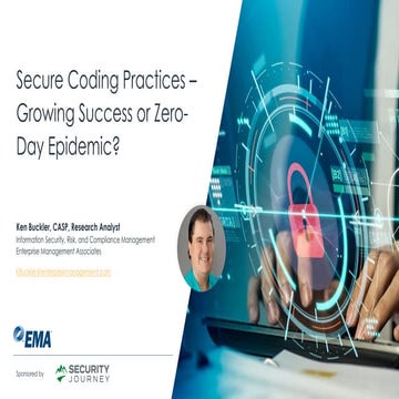Secure Coding Practices – Growing Success or Zero-Day Epidemic? | PPT
