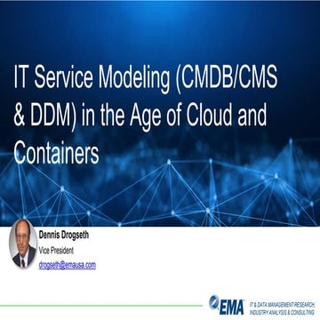 IT Service Modeling in the Age of Cloud and Containers
