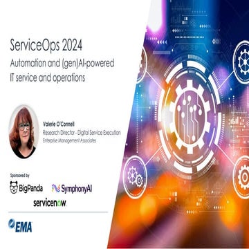 ServiceOps 2024: automation and (gen)AI-powered IT service and operations