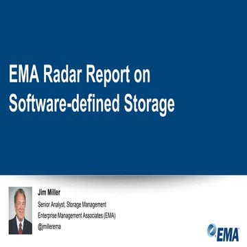 Software-Defined Storage Radar Report: Deploying Enterprise Wide