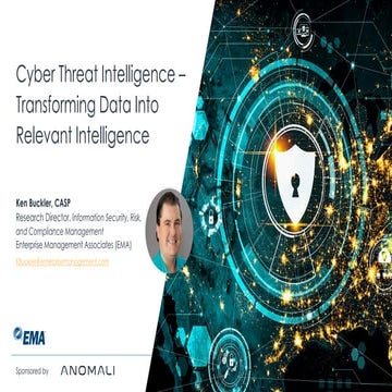 Cyber Threat Intelligence: Transforming Data into Relevant Intelligence